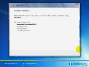 Cách cài Windows 7 bằng usb, tạo usb cài Win 7 23 22 5